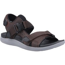 Hush Puppies Raiden Quarter Strap Sandal Mens Summer in Brown