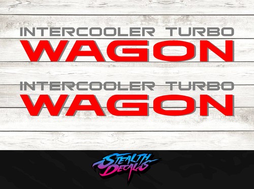 Intercooler turbo wagon - intercooler,