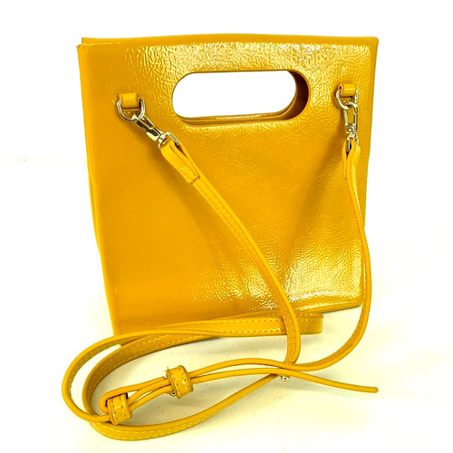 Topshop mustard yellow patent - topshop,