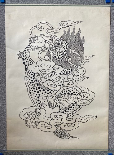 70s asian chinese - 70s, woodcut