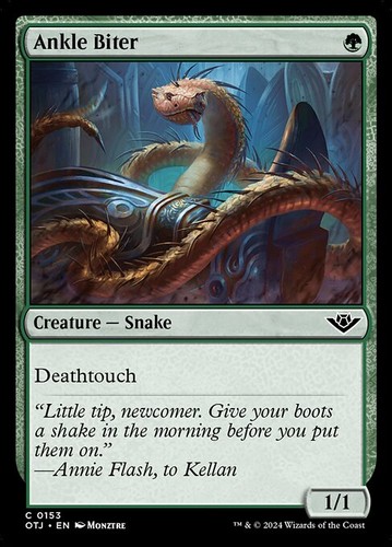 Mtg ankle biter - biter, (foil)