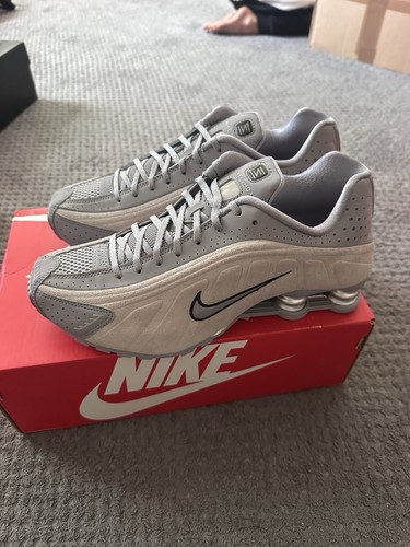 Nike shox grey black men - r4, grey/black