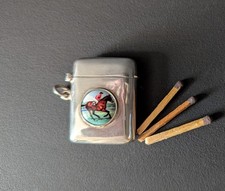 Sterling silver vesta - vesta, with