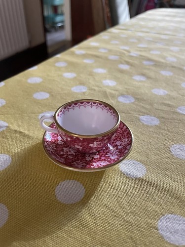 Spode miniature ceramic cup - spode,