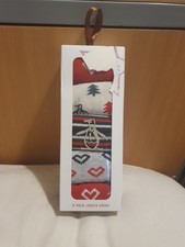 5 Pack Ladies Socks .an Original Penguin By Munsingwear .TK.max.New.
