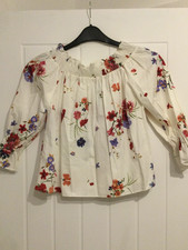 Zara White Floral Bardot