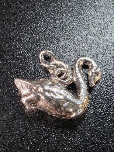Vintage sterling silver swan - vintage,
