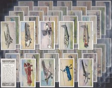 UTC (SOUTH AFRICA)-FULL SET- AEROPLANES OF TODAY 1936 (50 CARDS) EXCELLENT