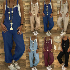 Women's Baggy Dungarees