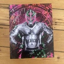 WWE Rey Mysterio Hand Signed