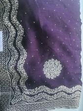 Purple Saree