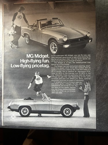 1977 midget british leyland - mg,