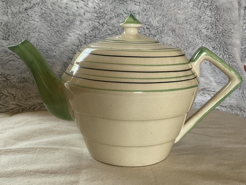 Arthur wood teapot cream - wood,