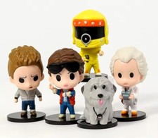 5x Back to the Future Figures