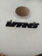 VW CORRADO VR6 FRONT GRILL BADGE GENUINE 535853679D CLIP ON 3 SLAT