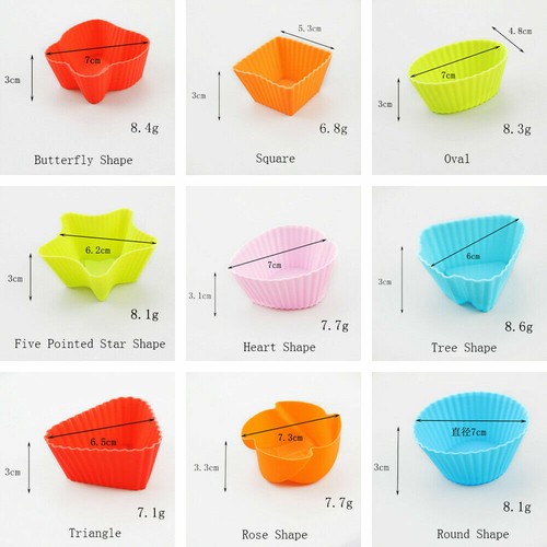 5pcs soft silicone cake - soft,