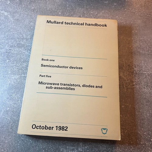 Mullard technical handbook - mullard,