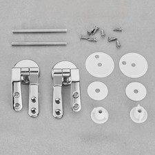 TRIXES Chrome Toilet Seat