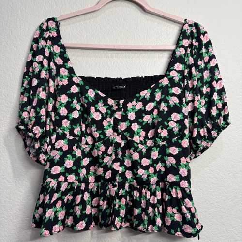 Zara puff sleeve - puff, crop