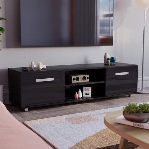 Black unit cabinet stand - unit,