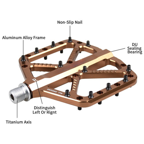 Off road bike pedals aluminum - off-road,