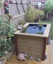 Large Raised Garden Pond