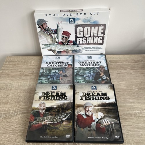 Gone fishing dvd box set - fishing,