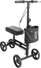 Knee Scooter for Foot Injuries – Adult Indoor Walker, Mobility Aid for Broken An