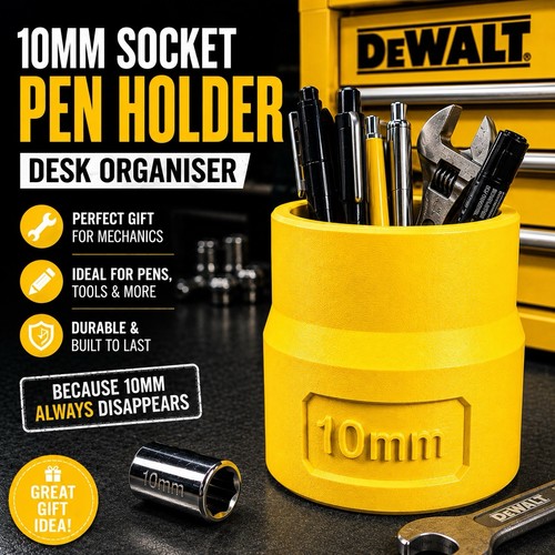 10mm socket pen holder - 10mm,
