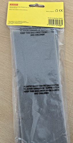 Track underlay sheets - track,