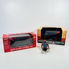 HITARI GMC THE A TEAM VAN RADIO CONTROLLED 2009 RC RETRO, VINTAGE FIGURE BUNDLE