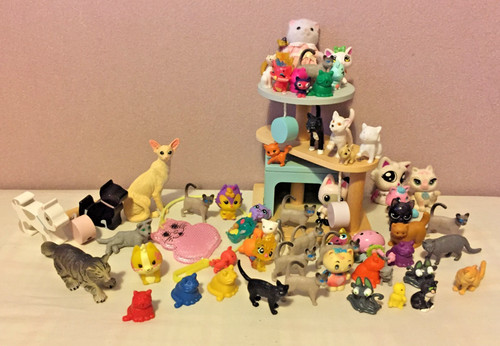 Vintage toy cat - vintage, kitten