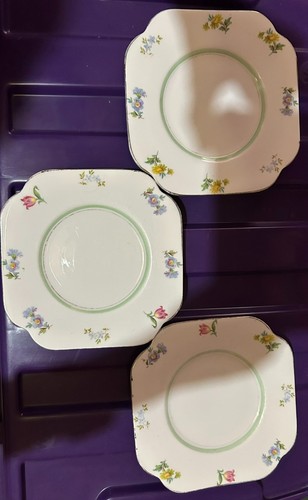 Colclough bone china plates - bone,