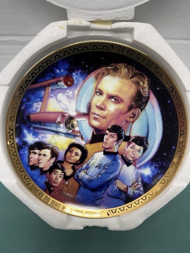 Franklin mint star trek - star,