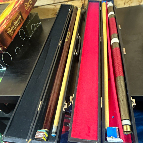 Pair vintage pool snooker - pair,