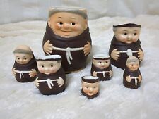 7 VINTAGE GOEBEL MONK FRIAR