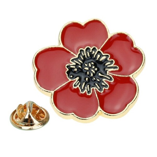 Poppies pin badge jty1712 - ,