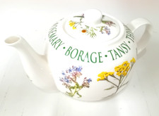 GARDEN HERBS TEAPOT Collectable Fine China Leonardo Collection Teapot