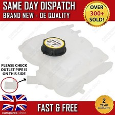 FORD FOCUS MK2 2004-2012 RADIATOR COOLANT EXPANSION HEADER TANK BOTTLE & CAP