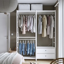 Elvarli IKEA Open Wardrobe