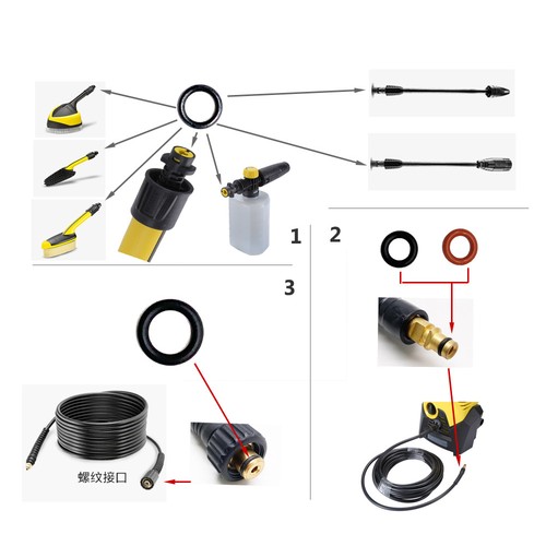 Seal ring for karcher - seal, k4