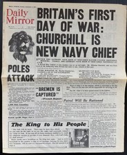 1939 4th September "Daily