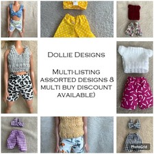 SHORTS & TOPS - FITS BARBIE OR