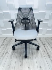 HERMAN MILLER SAYL Chair in Black Grey White Spine Lumbar Support FREE DELIVERY*