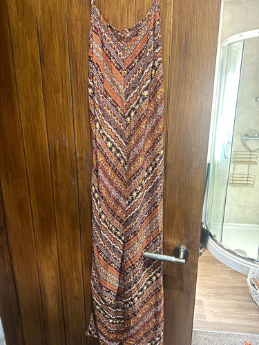 Shein size brown paisley - shein,