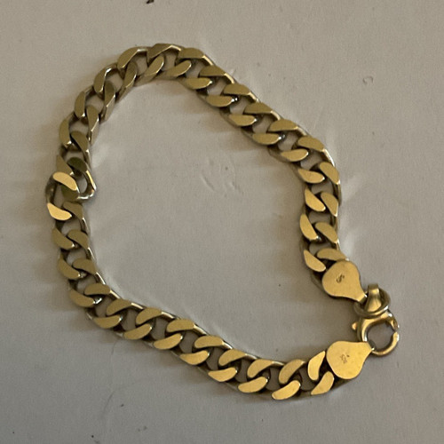 Gold tone solid silver