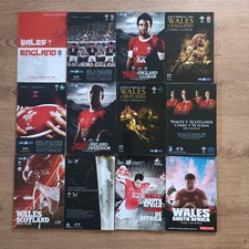 Wales Rugby Programmes 2004 -