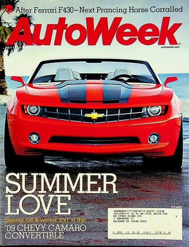 Autoweek magazine july 2007 - autoweek,