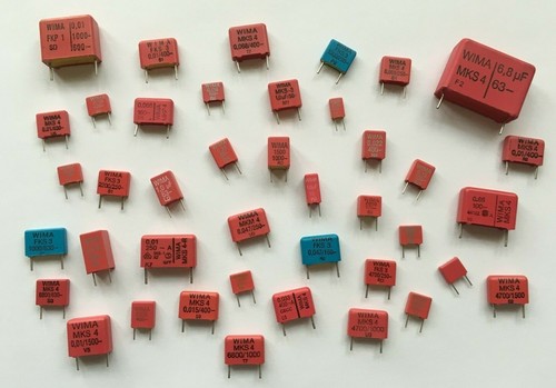 Wima capacitors 01uf 2200pf - wima, 0.01uf-2200pf