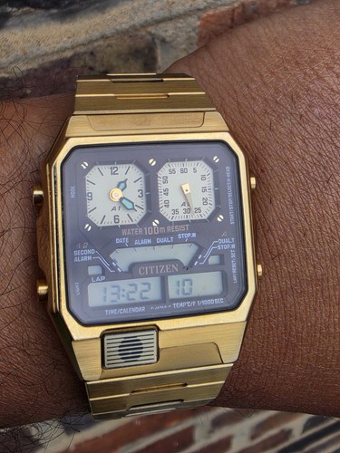 Vintage citizen ana digi temp - vintage,